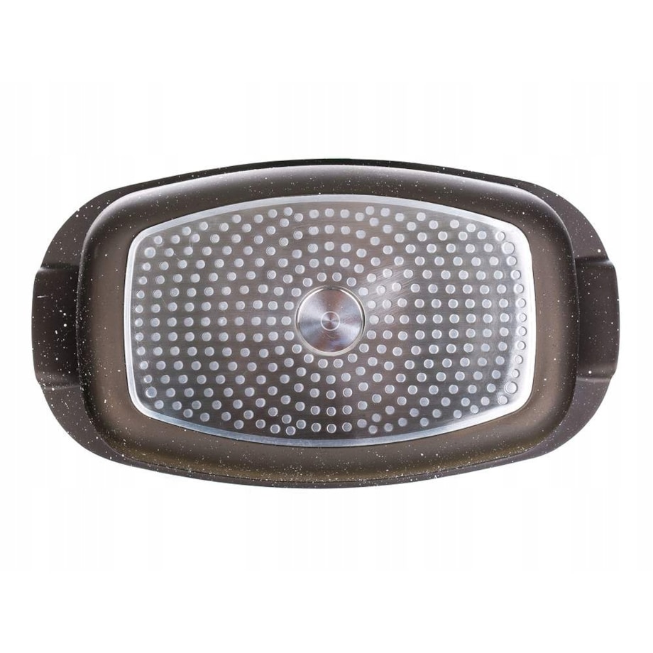 DUŻY GARNEK BRYTFANKA z dozownikiem 5,7L do gotowania pieczenia na prezent