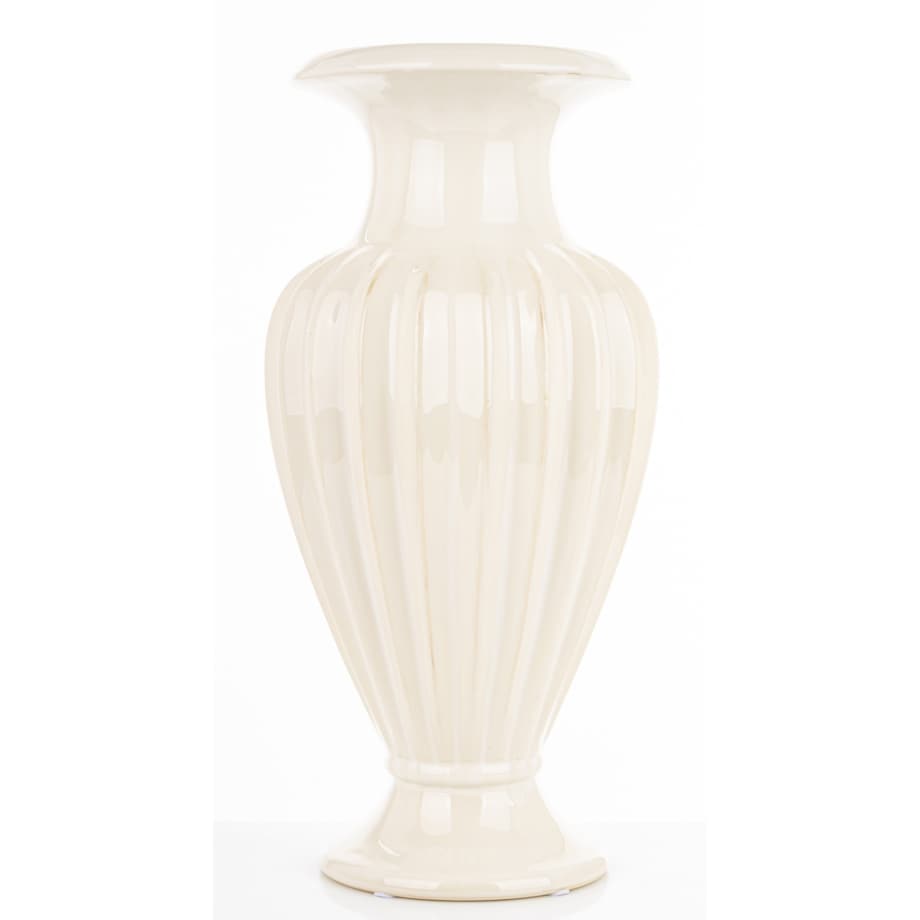 Wazon ceramiczny 46x22x22 cm STAMMA beżowy
