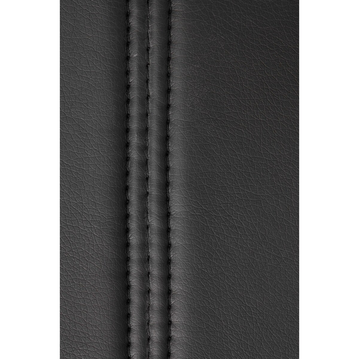 Krzesło metalowe, czarne z czarną poduszką Renee