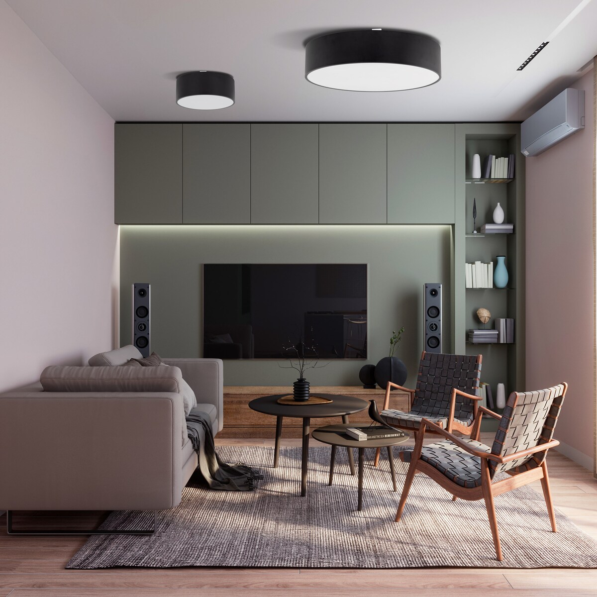 Oprawa zewnętrzna natynkowa IP54 LIVO BLACK L TK Lighting 4xE27 czarno-biała na taras 10988