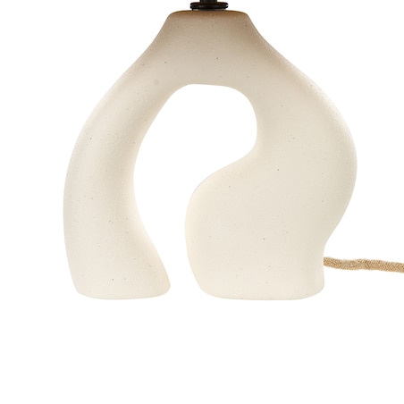 Lampa stołowa BARBAS Ceramika Naturalny