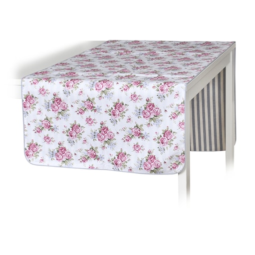 Dwustronny bieżnik Rose Garden & Stripes – 50 × 220 cm