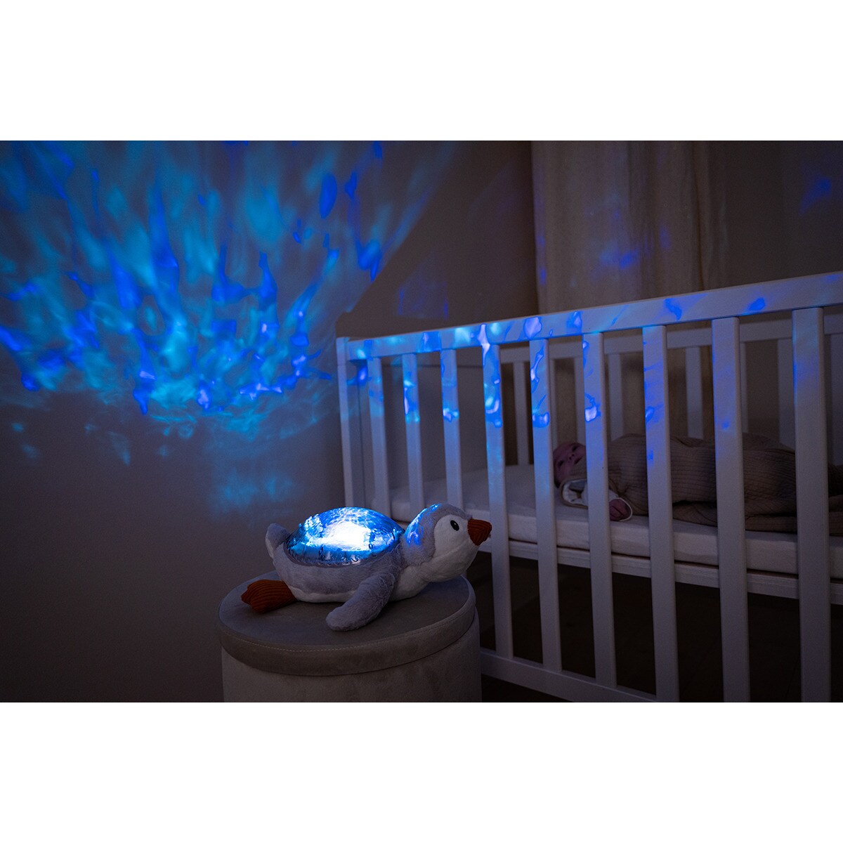 Projektor z pozytywką - Pingwin ECO - Cloud b® Tranquil Penguin™