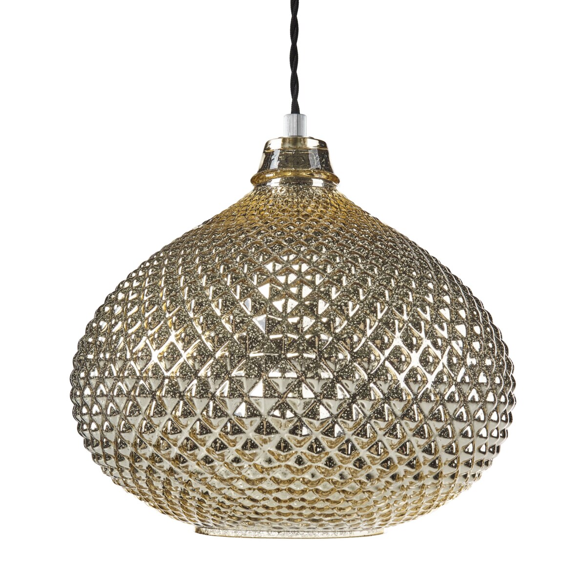 Lampa wisząca MADON Szkło Złoty