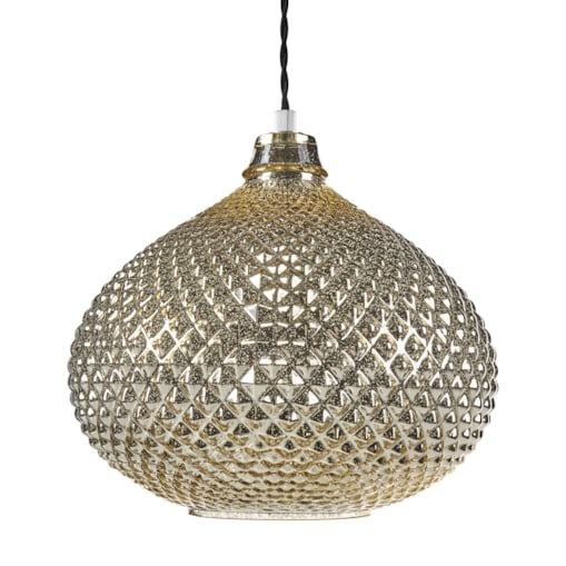 Lampa wisząca MADON Szkło Złoty