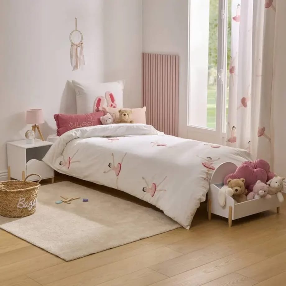 Komplet pościeli dziecięcej Ballet, różowy, 200 x 140 cm