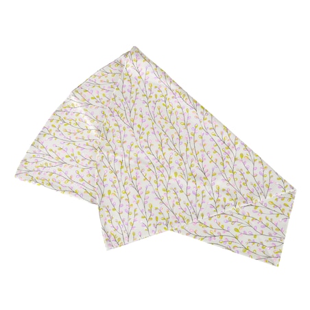 Okrągły obrus z motywem gałązek wierzby Purple Willow – ⌀ 160 cm