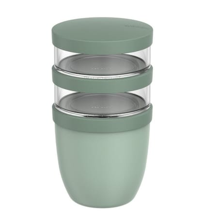 Lunchpot Ellipse 500+200+200 ml Nordic Sage 107658094700