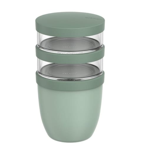 Lunchpot Ellipse 500+200+200 ml Nordic Sage 107658094700