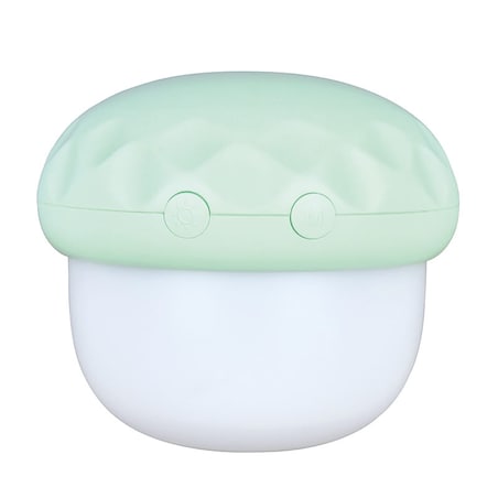 Seledynowa lampka nocna dla dzieci projektor: Grzybek