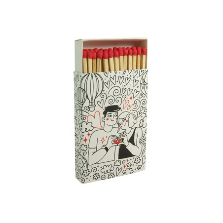 Zapałki "Miłość i balony"