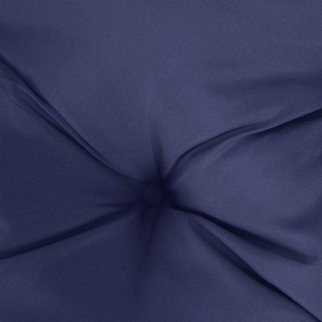 vidaXL Poduszka na ławkę ogrodową, granatowa, 110x50x7 cm