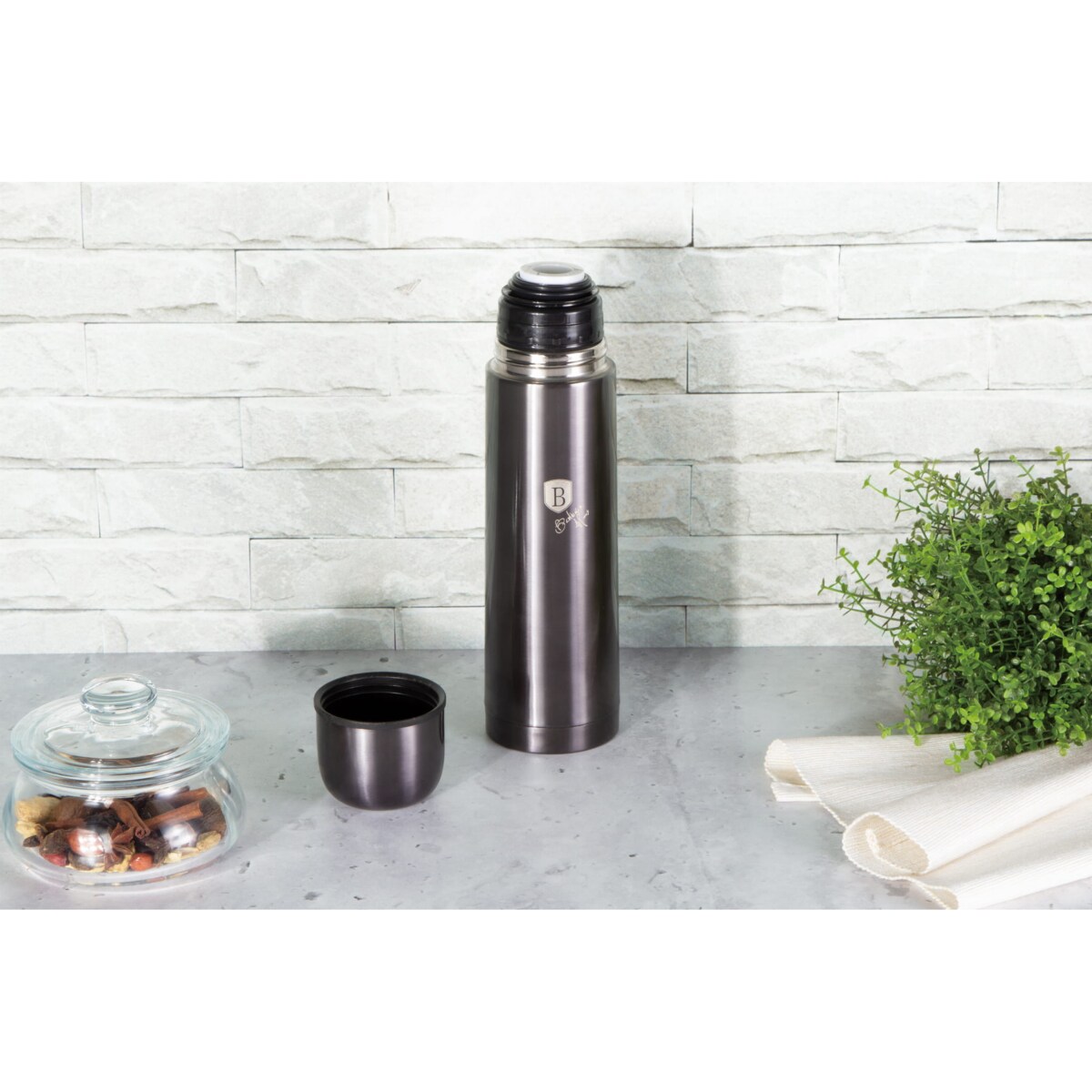 Termos stalowy 500 ml Carbon Pro Edition Berlinger Haus BH-6402