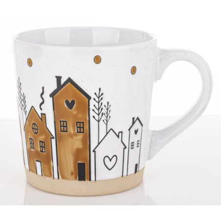 Kubek kamionkowy w pudełku 460 ml CITTA