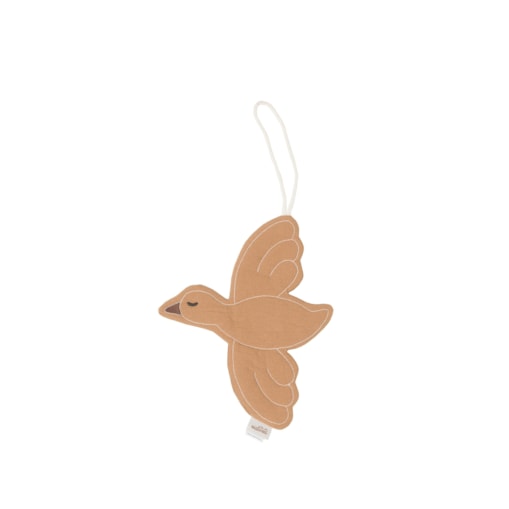 Zawieszka do smoczka/ozdoba ptaszek camel