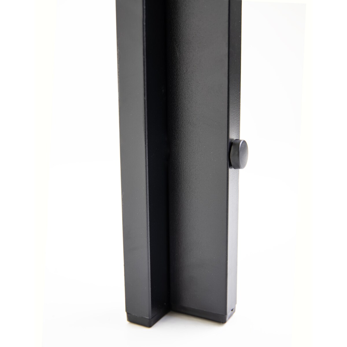 Stół ogrodowy z aluminium czarny