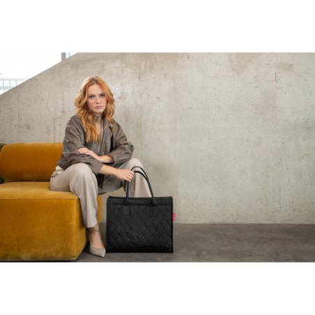 Torba DAILY SHOPPER, rhombus black