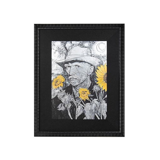 Obraz VAN SUNFLOWER 96 x 121 cm