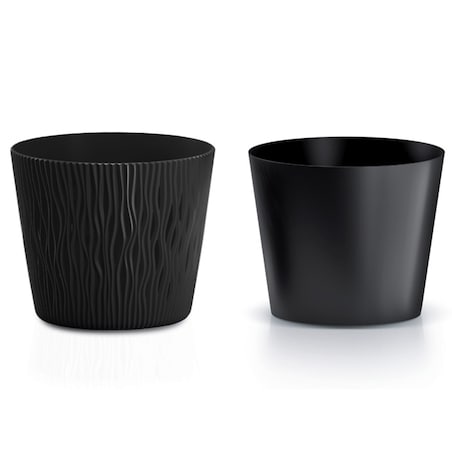 Doniczka Z Wkładem Osłonka Sandy Round 15,8 Cm