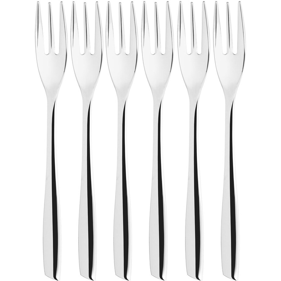 Bugatti Riviera zestaw 6 widelczyków do ciasta MP177196