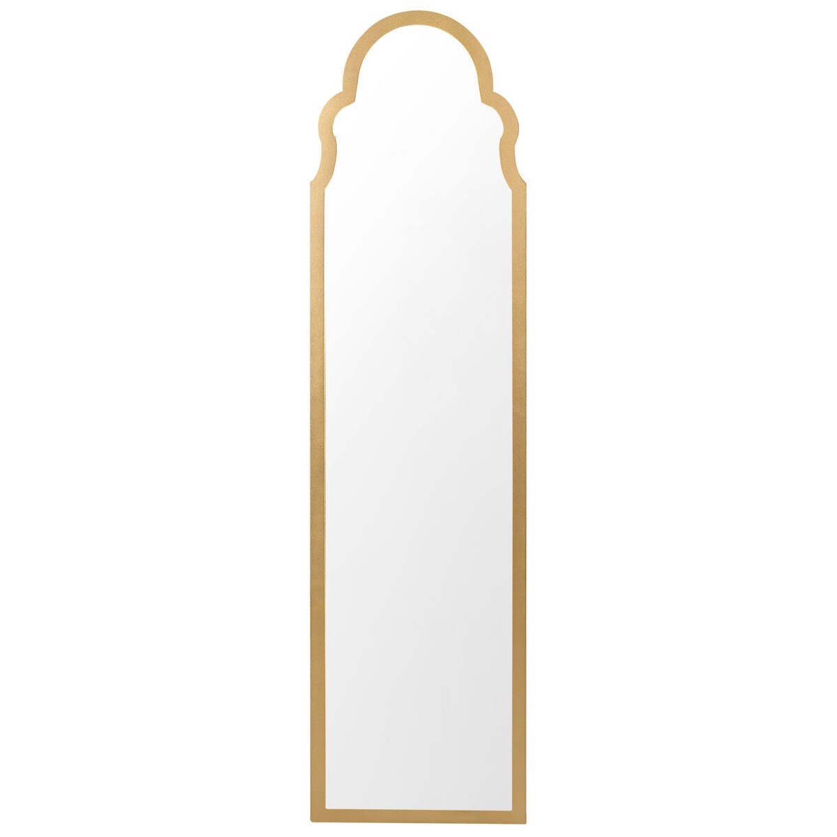 Lustro stojące 40 x 150 cm złote CHATILLON