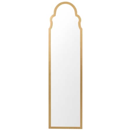 Lustro stojące 40 x 150 cm złote CHATILLON