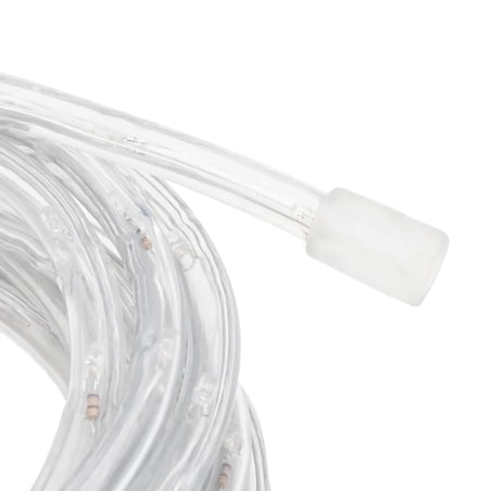 vidaXL Wąż świetlny, 240 LED, zimna biel, 10 m, PVC