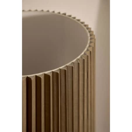 Lampa stołowa z ceramiki i tkaniny Marvila 60 cm wojskowa zieleń