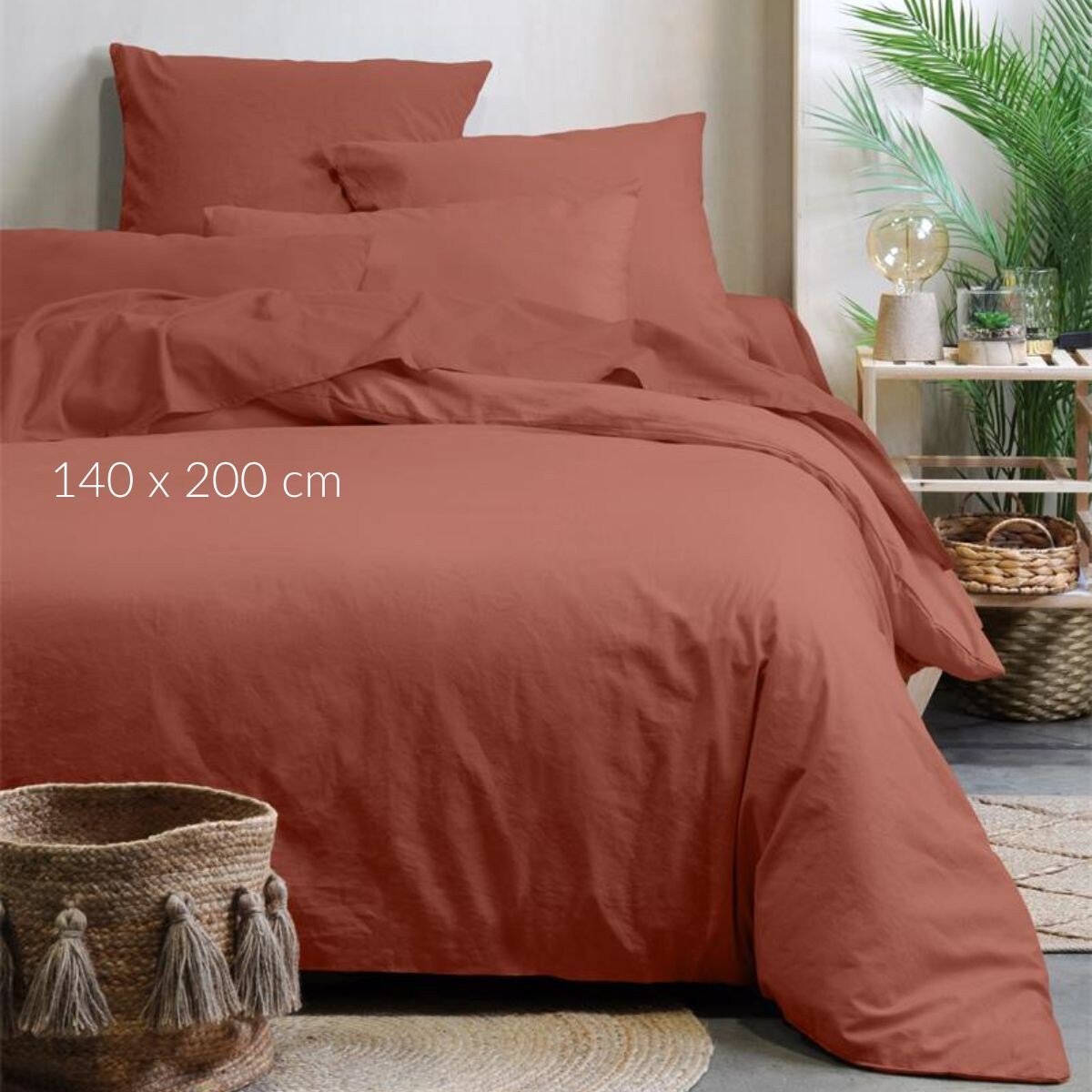 Bawełniana poszwa na kołdrę EDEN, 140 x 200 cm