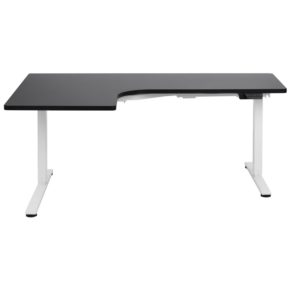 Biurko regulowane Elektryczny Lewostronny Czarny DESTINES