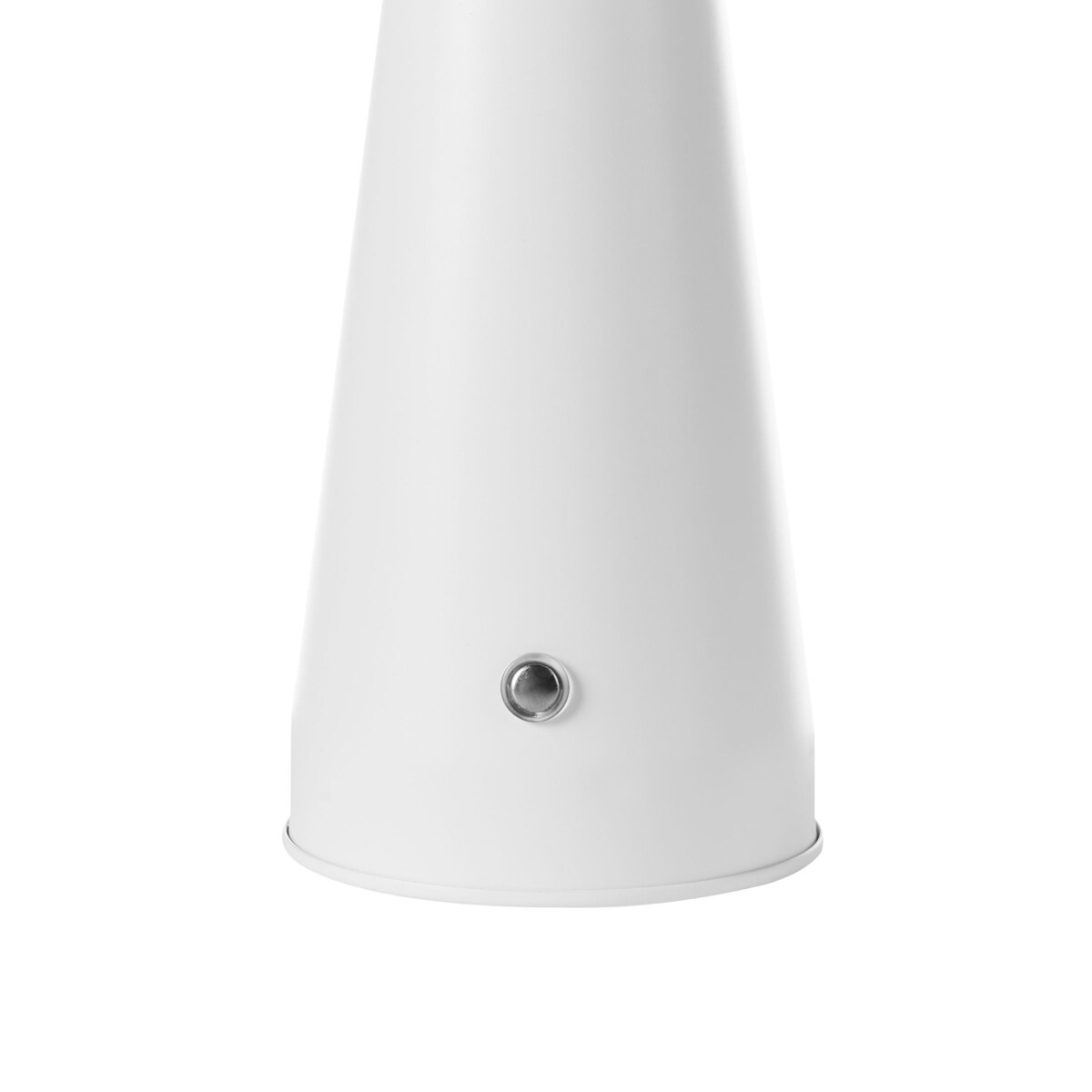 Bezprzewodowa lampa stołowa LED BOCONO Z czujnikiem ruchu Metal Biały