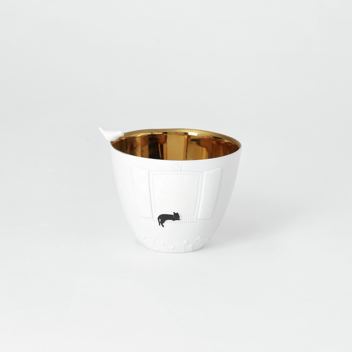 Lampion na tealight CAT VISIT