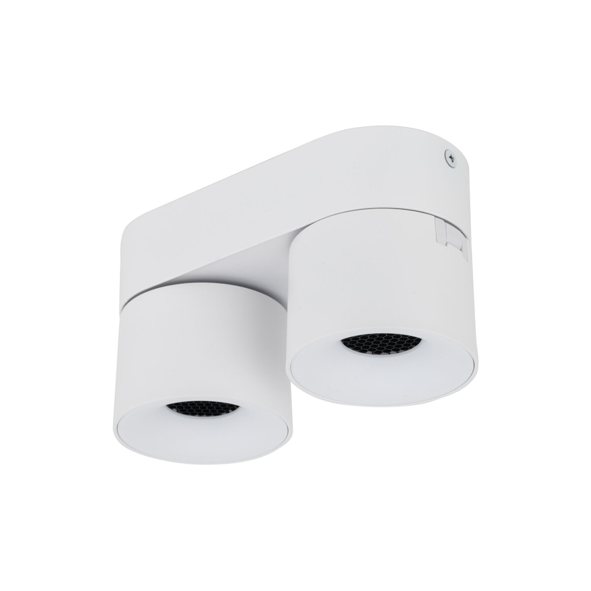 Lampa sufitowa LED TK Lighting SPARK DUO WHITE CCT 20W biała, podwójny reflektor spot regulowany 18171