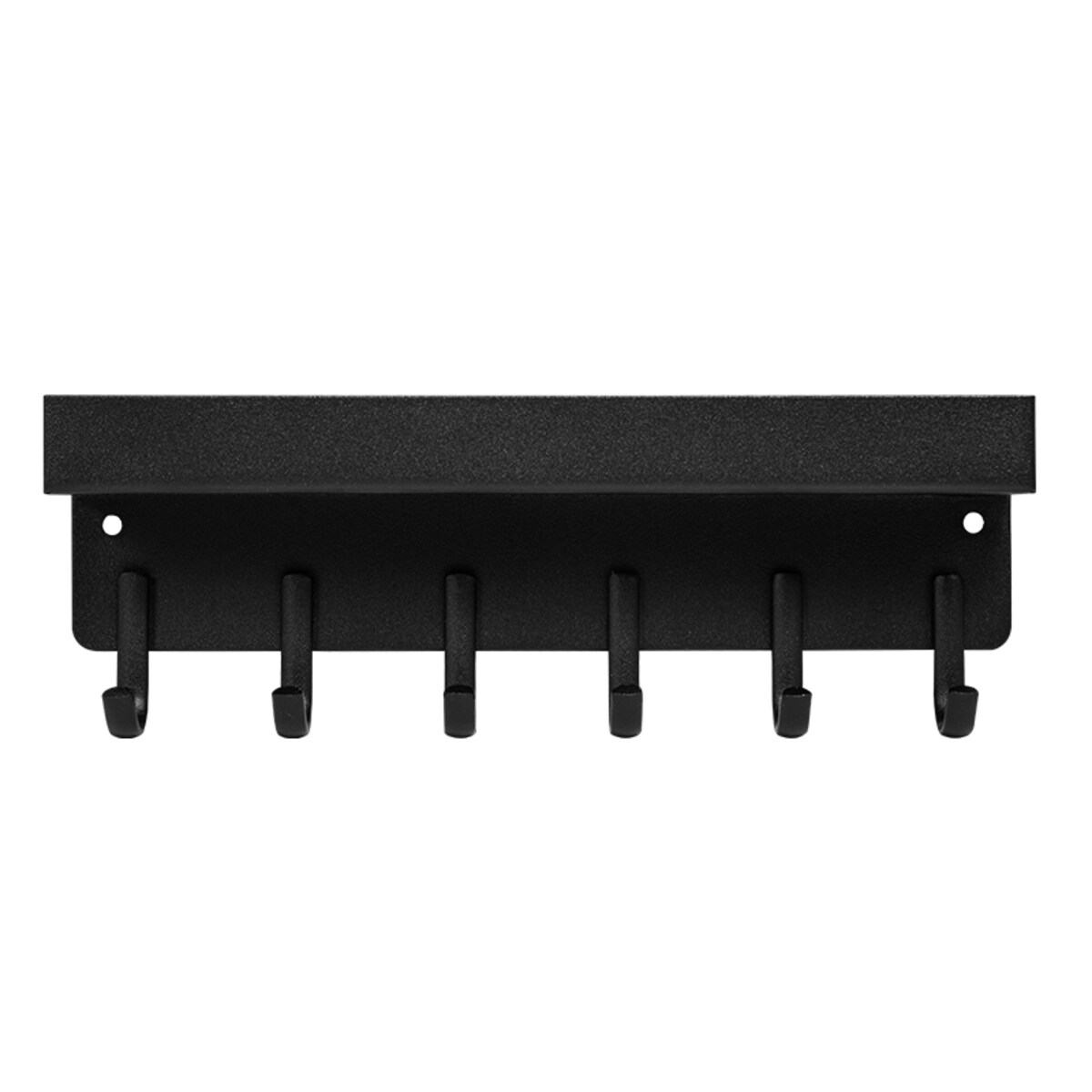 Wieszak ścienny z półką na klucze akcesoria metalowy loft