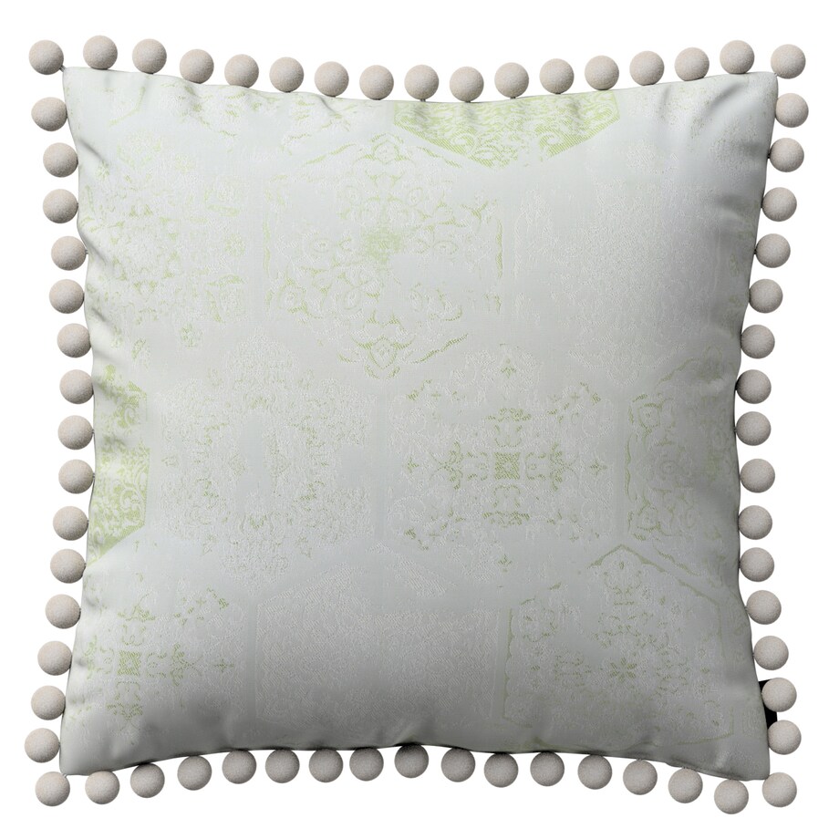 Poszewka Wera na poduszkę 45x45 zielony ornament