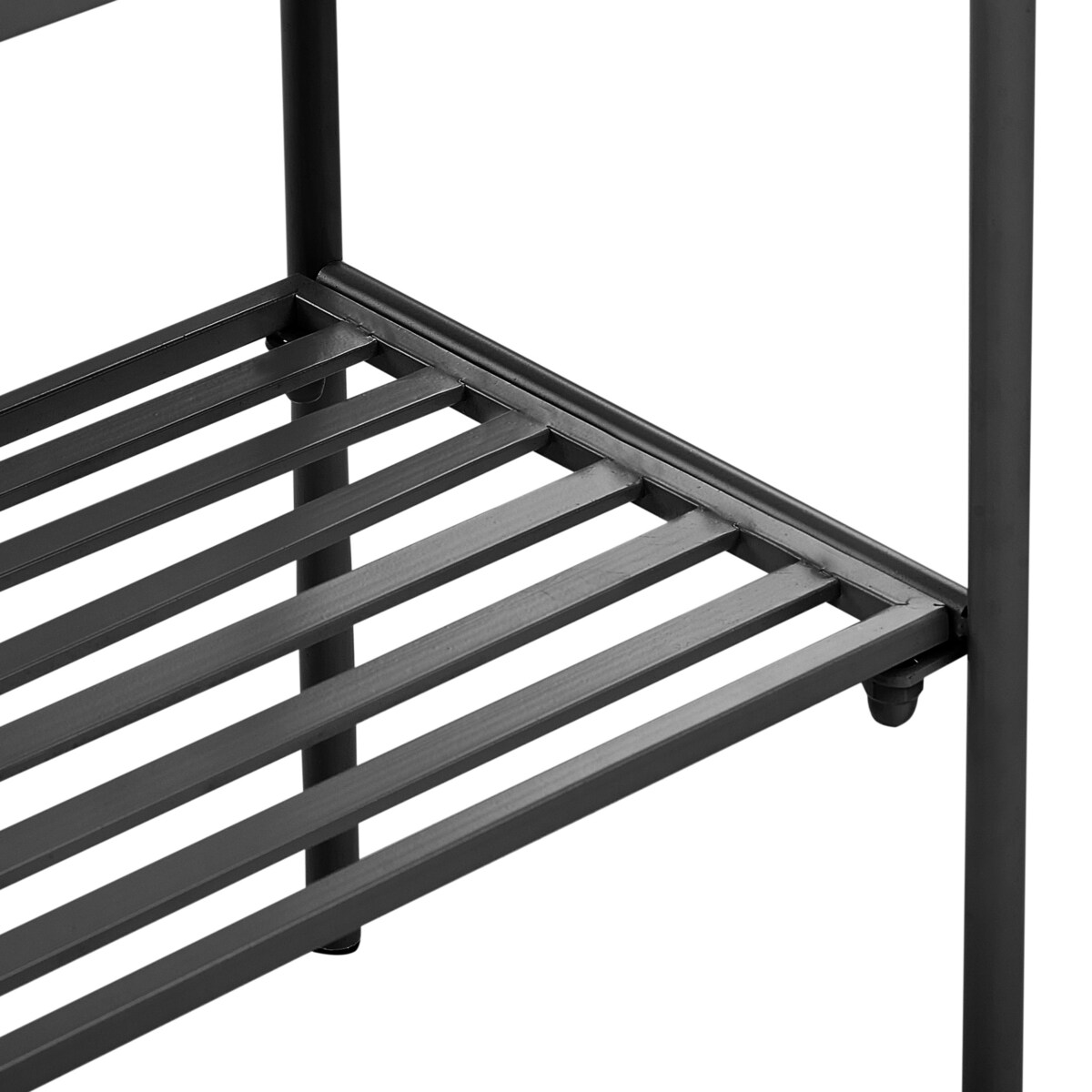 Donica na nóżkach VINCA 70 cm Metal Czarny