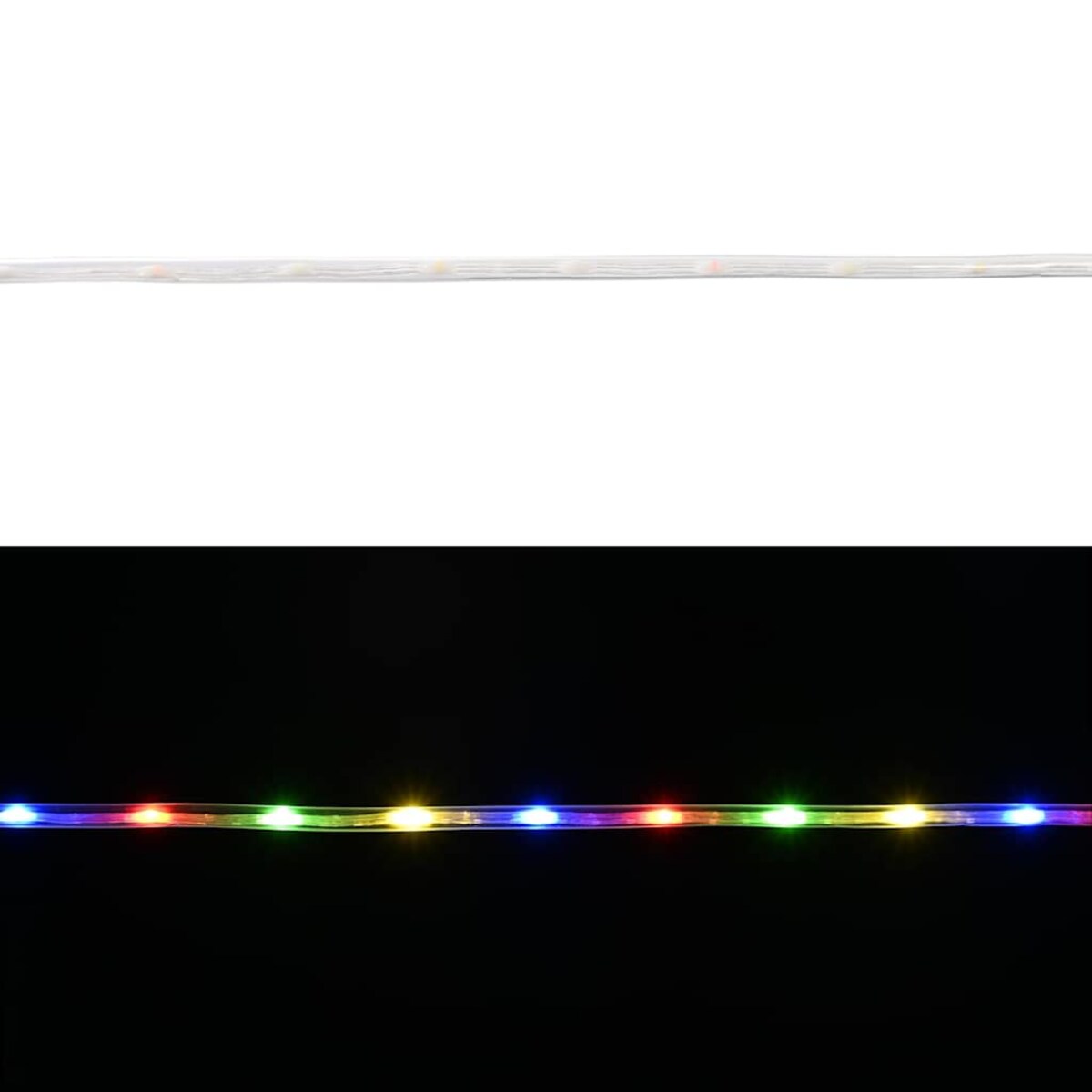 vidaXL Lina świetlna z 480 diodami LED Wielokolorowe 20 m PVC