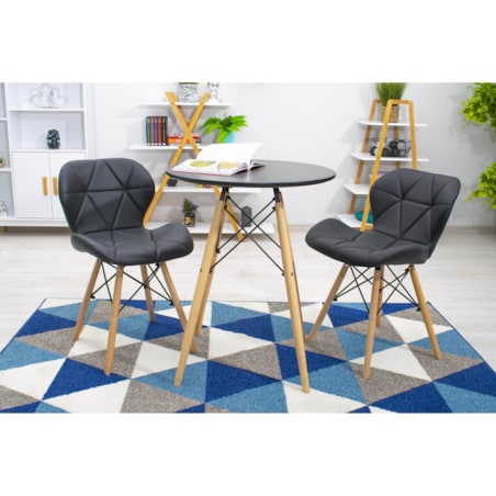 Stół Do Jadalni Kuchni Salonu Biura Todi Okrągły 60 Cm