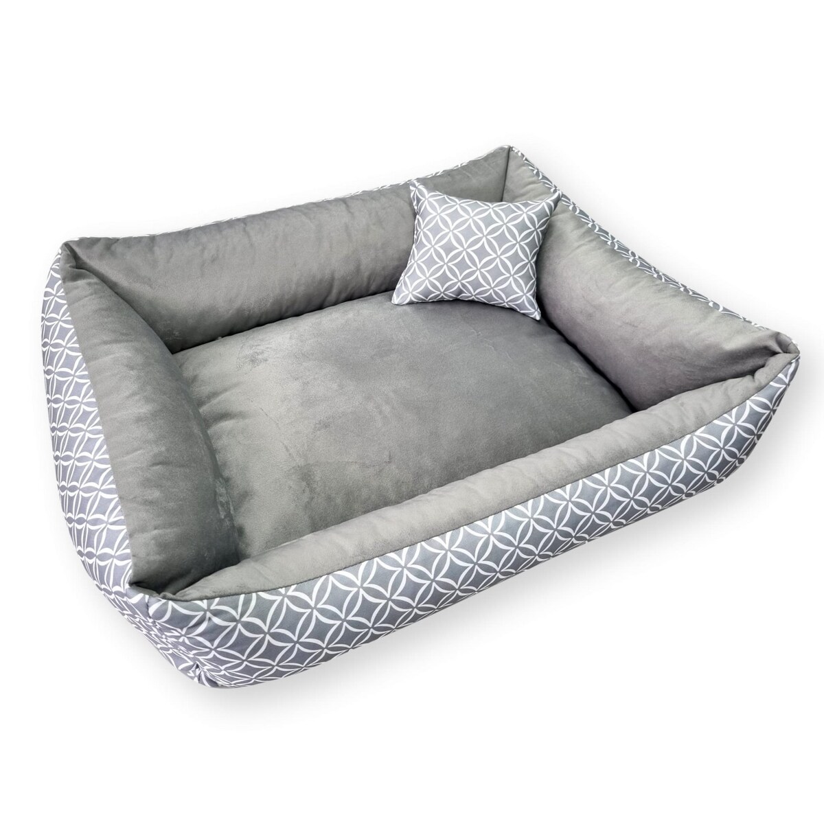 Stylowe legowisko dla kota OTTO, 60x40 cm, Szary