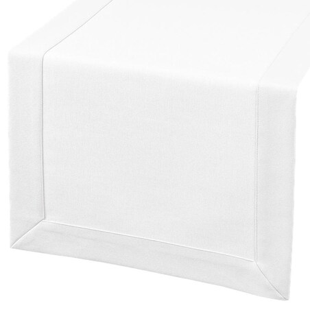 Bieżnik Maxima biały (1000) O5 - 40x140 cm - biały