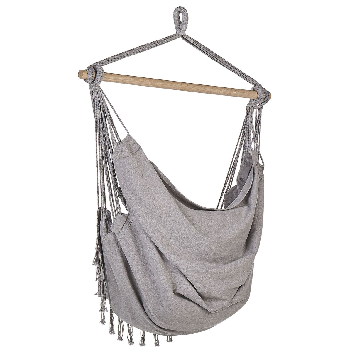 Fotel wiszący BONEA Bawełna Jasnoszary