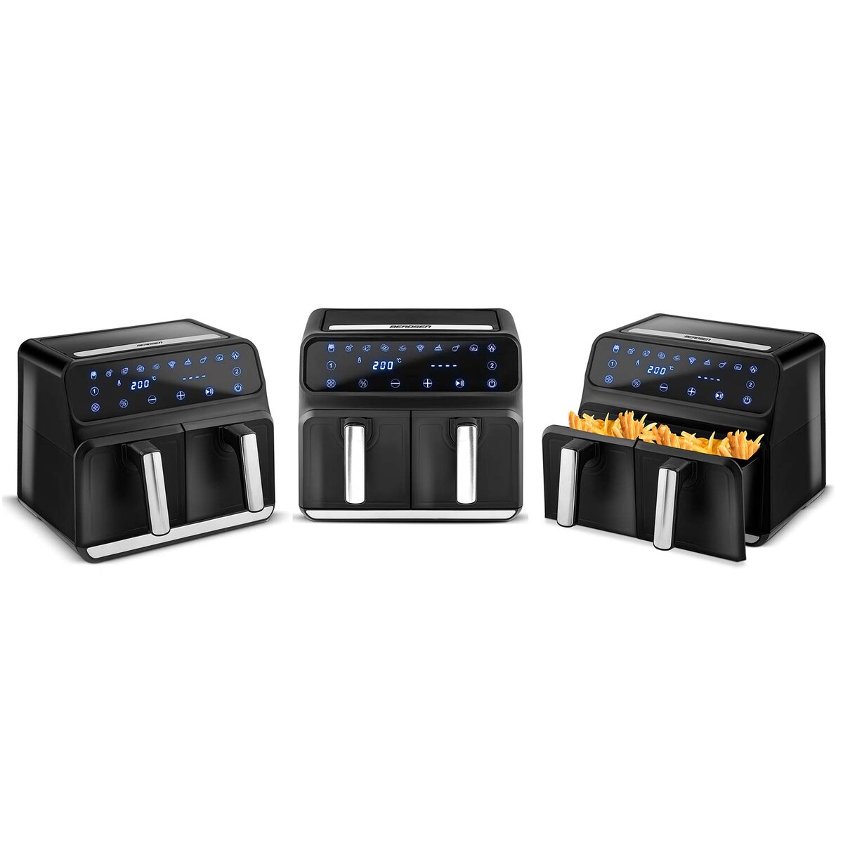 Frytkownica beztłuszczowa frytownica AIR FRYER 8l Berdsen