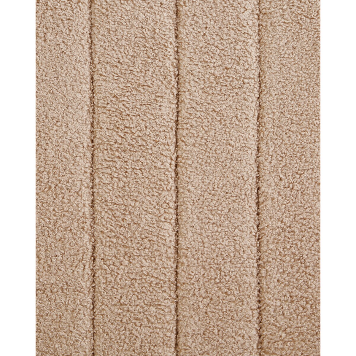 Fotel bujany LEKNES Boucle Beżowy