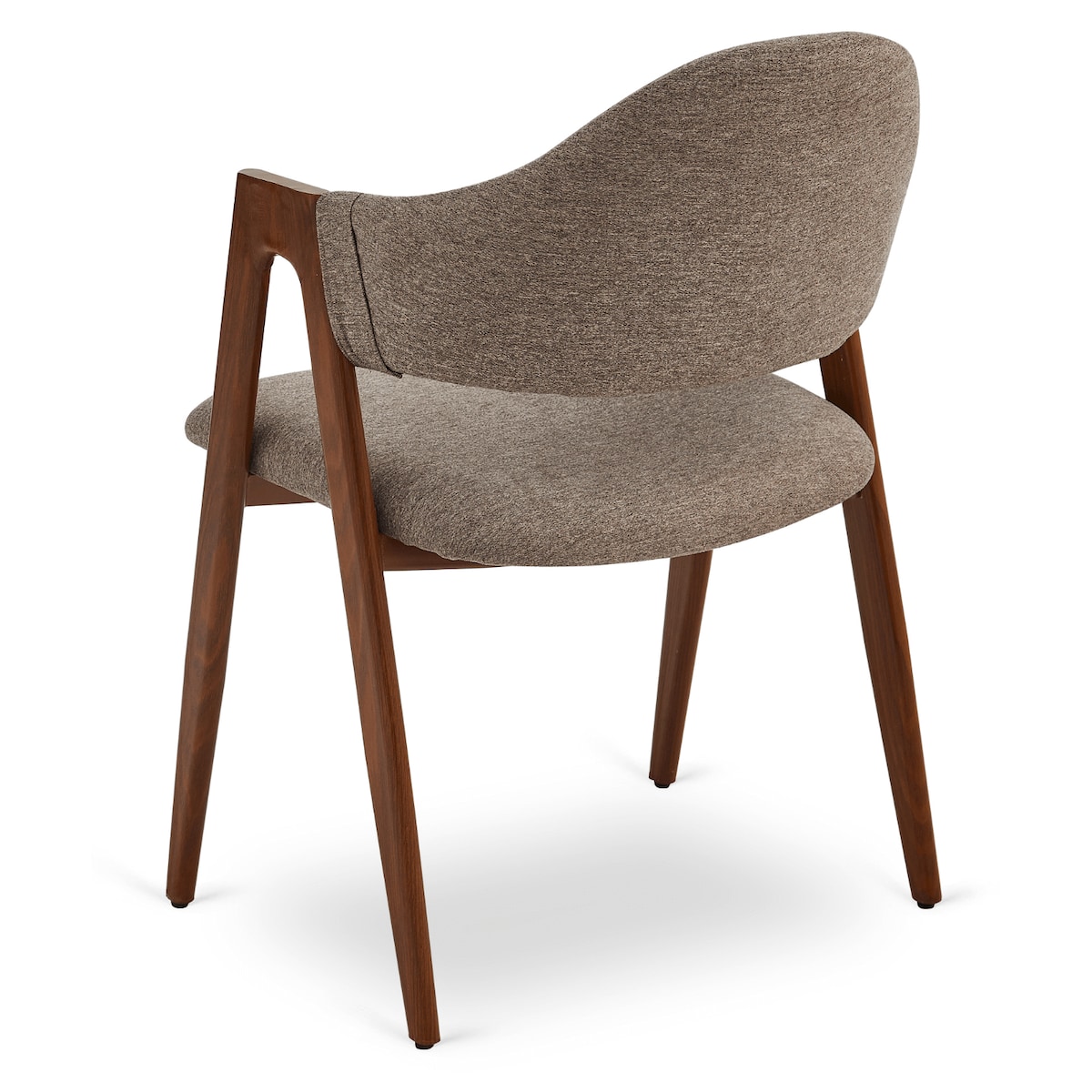 Krzesło Tapicerowane Kuchenne Skandynawskie Do Jadalni Salonu Beżowe RUIZ