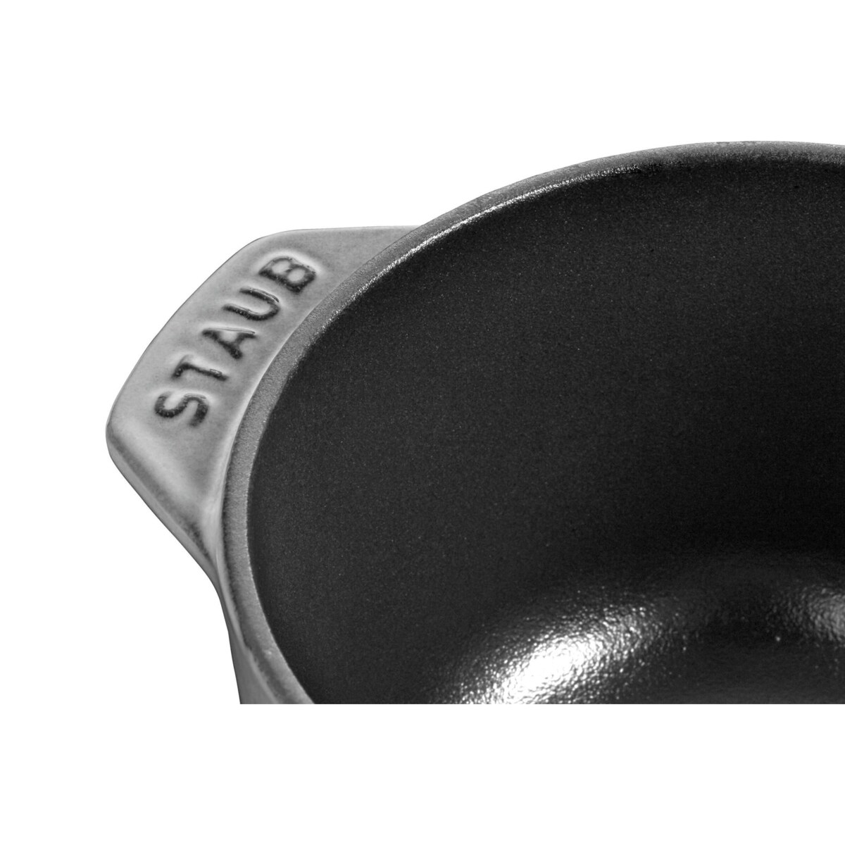STAUB LA COCOTTE Mały garnek okrągły 725 ml, grafitowy