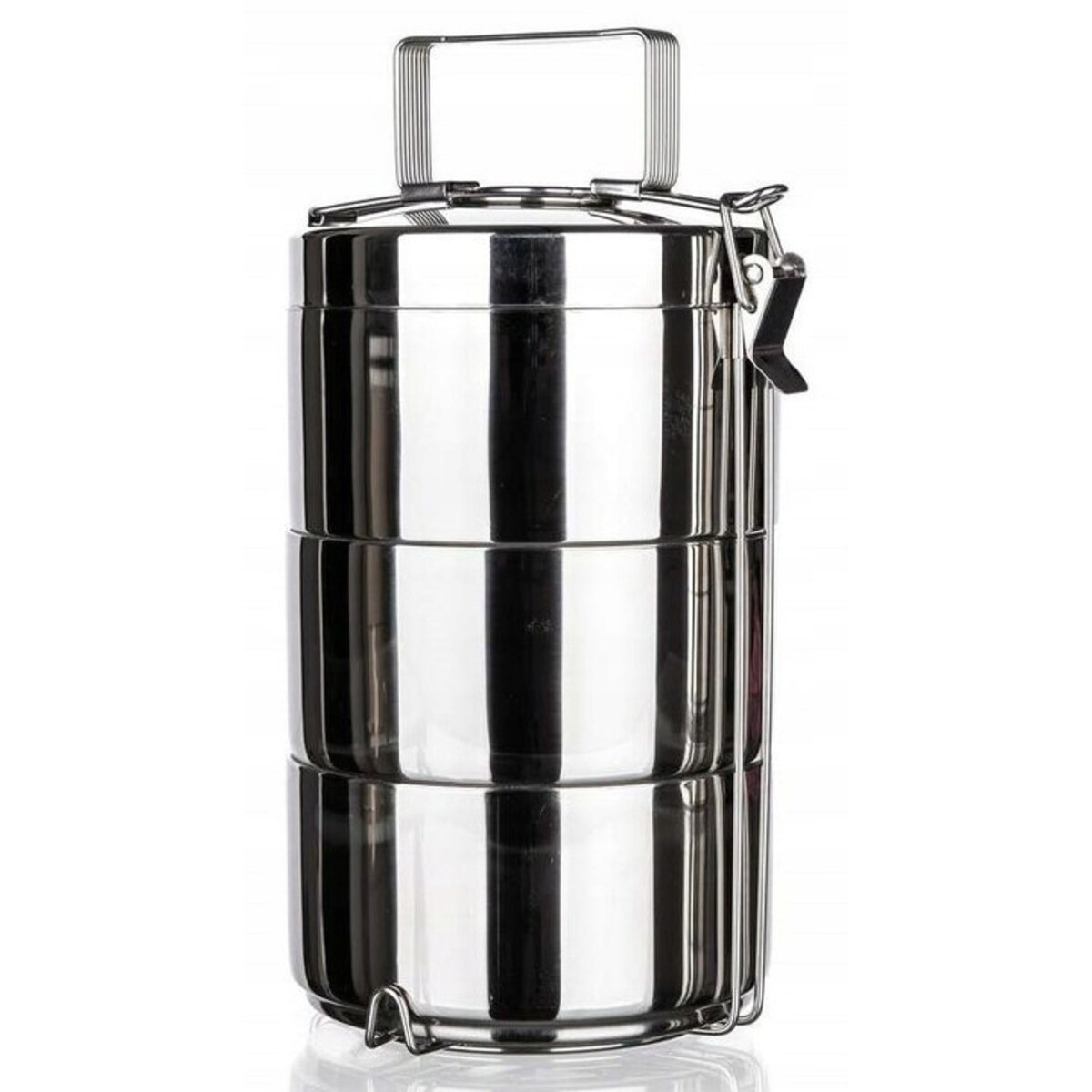 TERMOS OBIADOWY MENAŻKA pojemnik na jedzenie piętrowy 2,2 L dwie ścianki