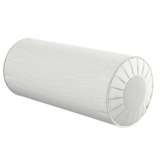 Poduszka wałek z zakładkami, ecru, Ø20 x 50 cm, Harmony