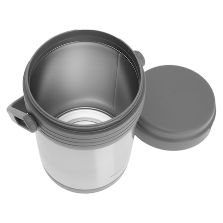 Termos obiadowy 1.5L stalowy z 3 pojemnikami KINGHOFF