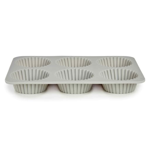 Forma na muffiny silikonowa, 26 x 17 x 3 cm, kolor szary