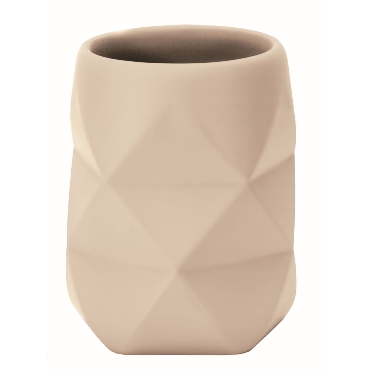 Kleine Wolke Crackle Kubek łazienkowy naturalny beż